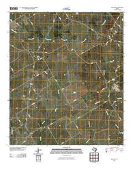 Ben Hur Texas Historical topographic map, 1:24000 scale, 7.5 X 7.5 Minute, Year 2010