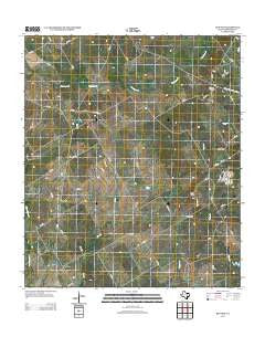 Ben Hur Texas Historical topographic map, 1:24000 scale, 7.5 X 7.5 Minute, Year 2013