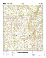 Ben Hur Texas Current topographic map, 1:24000 scale, 7.5 X 7.5 Minute, Year 2016