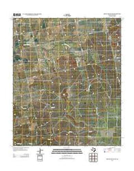 Bench Mountain Texas Historical topographic map, 1:24000 scale, 7.5 X 7.5 Minute, Year 2012