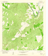 Bend Texas Historical topographic map, 1:24000 scale, 7.5 X 7.5 Minute, Year 1959
