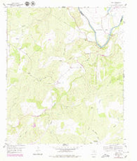 Bend Texas Historical topographic map, 1:24000 scale, 7.5 X 7.5 Minute, Year 1959