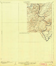 Bend Texas Historical topographic map, 1:62500 scale, 15 X 15 Minute, Year 1931