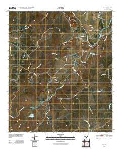 Bend Texas Historical topographic map, 1:24000 scale, 7.5 X 7.5 Minute, Year 2010