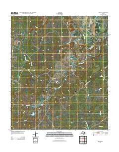Bend Texas Historical topographic map, 1:24000 scale, 7.5 X 7.5 Minute, Year 2013