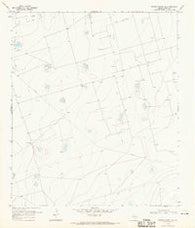 Benge Corner SE Texas Historical topographic map, 1:24000 scale, 7.5 X 7.5 Minute, Year 1968