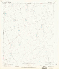 Benge Corner SE Texas Historical topographic map, 1:24000 scale, 7.5 X 7.5 Minute, Year 1968