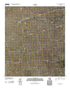 Benge Corner Texas Historical topographic map, 1:24000 scale, 7.5 X 7.5 Minute, Year 2010