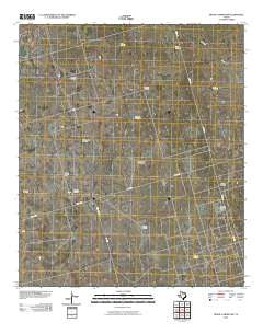 Benge Corner NW Texas Historical topographic map, 1:24000 scale, 7.5 X 7.5 Minute, Year 2010