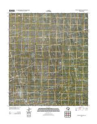 Benge Corner SE Texas Historical topographic map, 1:24000 scale, 7.5 X 7.5 Minute, Year 2012