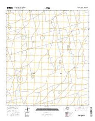 Benge Corner SE Texas Current topographic map, 1:24000 scale, 7.5 X 7.5 Minute, Year 2016