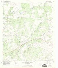Benoit Texas Historical topographic map, 1:24000 scale, 7.5 X 7.5 Minute, Year 1967