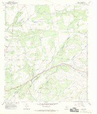 Benoit Texas Historical topographic map, 1:24000 scale, 7.5 X 7.5 Minute, Year 1967