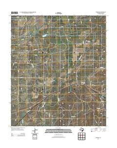 Benoit Texas Historical topographic map, 1:24000 scale, 7.5 X 7.5 Minute, Year 2012