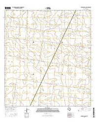 Bentsen Ranch Texas Current topographic map, 1:24000 scale, 7.5 X 7.5 Minute, Year 2016