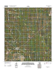 Berclair Texas Historical topographic map, 1:24000 scale, 7.5 X 7.5 Minute, Year 2013