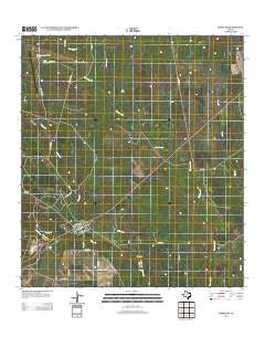 Berclair Texas Historical topographic map, 1:24000 scale, 7.5 X 7.5 Minute, Year 2013