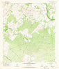 Berclair NW Texas Historical topographic map, 1:24000 scale, 7.5 X 7.5 Minute, Year 1963