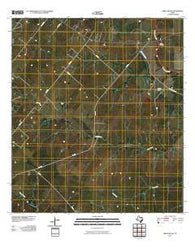Berclair NW Texas Historical topographic map, 1:24000 scale, 7.5 X 7.5 Minute, Year 2010