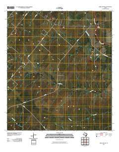 Berclair NW Texas Historical topographic map, 1:24000 scale, 7.5 X 7.5 Minute, Year 2010