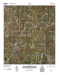 Bergheim Texas Historical topographic map, 1:24000 scale, 7.5 X 7.5 Minute, Year 2010