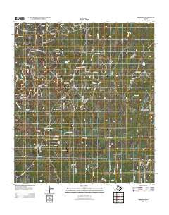 Bergheim Texas Historical topographic map, 1:24000 scale, 7.5 X 7.5 Minute, Year 2013
