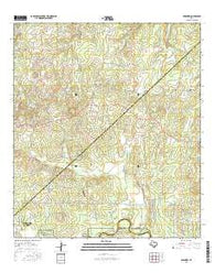Bergheim Texas Current topographic map, 1:24000 scale, 7.5 X 7.5 Minute, Year 2016