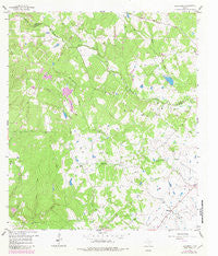 Bernardo Texas Historical topographic map, 1:24000 scale, 7.5 X 7.5 Minute, Year 1958