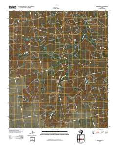 Bernecker Texas Historical topographic map, 1:24000 scale, 7.5 X 7.5 Minute, Year 2010