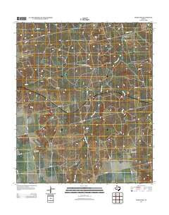 Bernecker Texas Historical topographic map, 1:24000 scale, 7.5 X 7.5 Minute, Year 2012