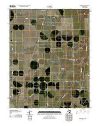 Bernstein Texas Historical topographic map, 1:24000 scale, 7.5 X 7.5 Minute, Year 2010