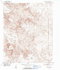 Berry Sand Draw Texas Historical topographic map, 1:24000 scale, 7.5 X 7.5 Minute, Year 1953