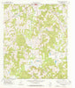 Berryhill Creek Texas Historical topographic map, 1:24000 scale, 7.5 X 7.5 Minute, Year 1973