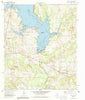 Berryville Texas Historical topographic map, 1:24000 scale, 7.5 X 7.5 Minute, Year 1973