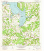 Berryville Texas Historical topographic map, 1:24000 scale, 7.5 X 7.5 Minute, Year 1973