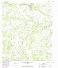 Bertram Texas Historical topographic map, 1:24000 scale, 7.5 X 7.5 Minute, Year 1967