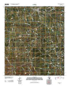 Bertram Texas Historical topographic map, 1:24000 scale, 7.5 X 7.5 Minute, Year 2010