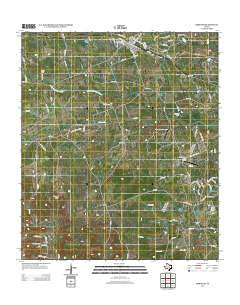 Bertram Texas Historical topographic map, 1:24000 scale, 7.5 X 7.5 Minute, Year 2012