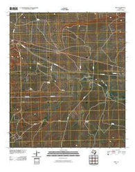 Best Texas Historical topographic map, 1:24000 scale, 7.5 X 7.5 Minute, Year 2010