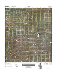 Best Texas Historical topographic map, 1:24000 scale, 7.5 X 7.5 Minute, Year 2012