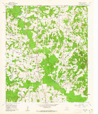 Bettie Texas Historical topographic map, 1:24000 scale, 7.5 X 7.5 Minute, Year 1960