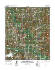 Bettie Texas Historical topographic map, 1:24000 scale, 7.5 X 7.5 Minute, Year 2013