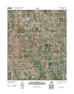 Biardstown Texas Historical topographic map, 1:24000 scale, 7.5 X 7.5 Minute, Year 2013