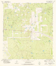 Biel Lake NE Texas Historical topographic map, 1:24000 scale, 7.5 X 7.5 Minute, Year 1974