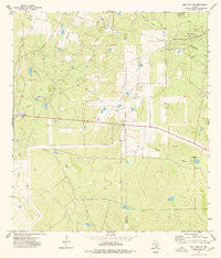 Biel Lake NE Texas Historical topographic map, 1:24000 scale, 7.5 X 7.5 Minute, Year 1974