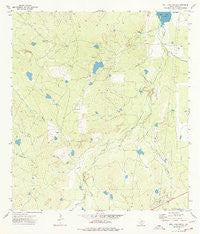 Biel Lake South Texas Historical topographic map, 1:24000 scale, 7.5 X 7.5 Minute, Year 1974