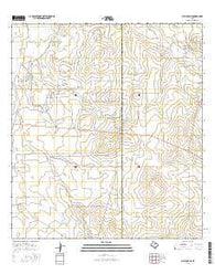 Biel Lake NE Texas Current topographic map, 1:24000 scale, 7.5 X 7.5 Minute, Year 2016