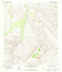 Big Aguja Mountain Texas Historical topographic map, 1:24000 scale, 7.5 X 7.5 Minute, Year 1972