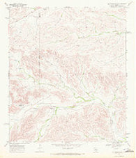 Big Canyon Ranch Texas Historical topographic map, 1:24000 scale, 7.5 X 7.5 Minute, Year 1969