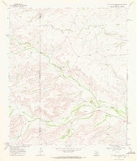 Big Canyon Ranch NE Texas Historical topographic map, 1:24000 scale, 7.5 X 7.5 Minute, Year 1969